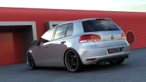VW Golf MK6 (1 utblås) 2008-2012 Diffuser Maxton Design